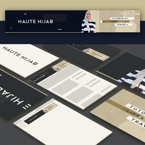 Youtube Banner for Haute Hijab