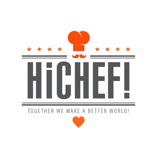 Hipster Style Logo for Food Industry