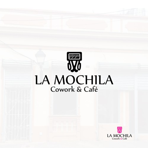logo for cowork and cafe