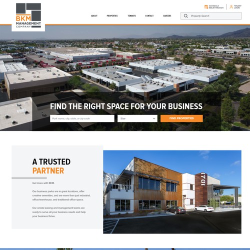 Property Management Company Website