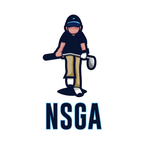 NSGA Golf Mascot