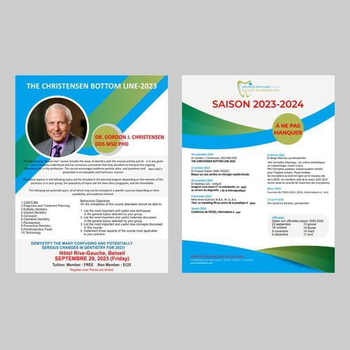 brochure for health seminars