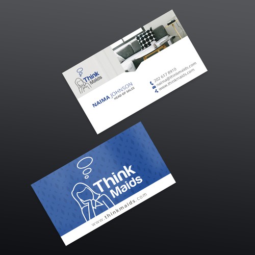 Think Maids Business Cards