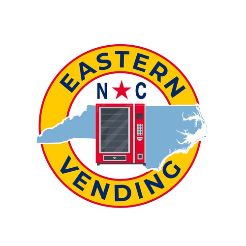 Eastern NC Vending. Logo design.