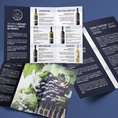 Brochure per Officine Vitae