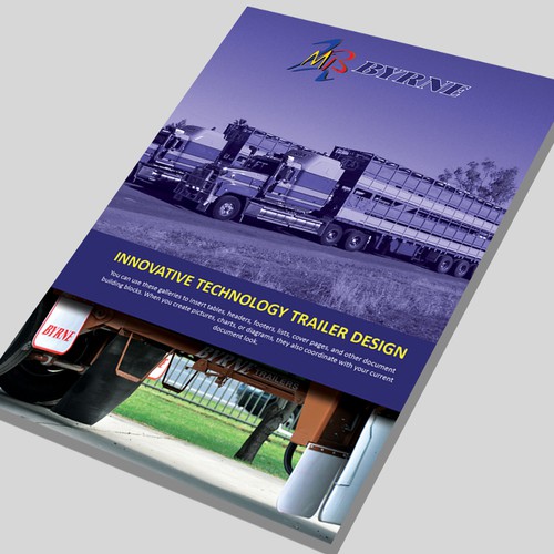 New brochure design wanted for Byrne Trailers Pty Ltd