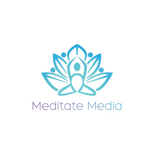 Meditate Media logo contest entry