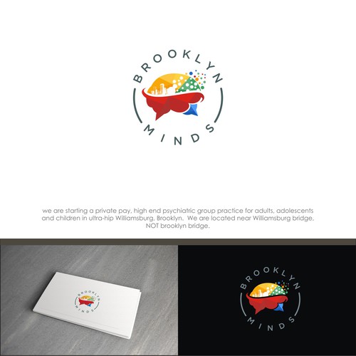 Logo and brand "brooklyn mind"