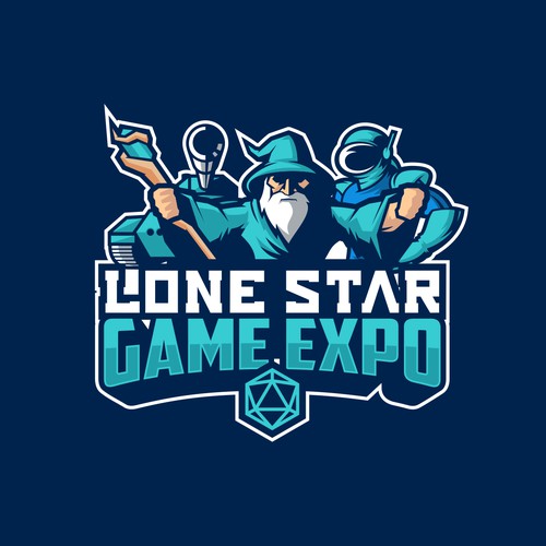 e sport logo for lone star game expo