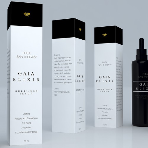 New Labels needed for high end skin care company.