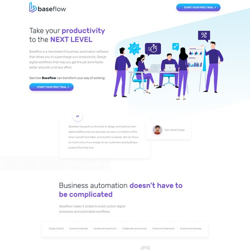 Landing Page Design