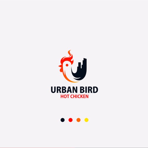 chicken logo for Urban bird hot chicken company