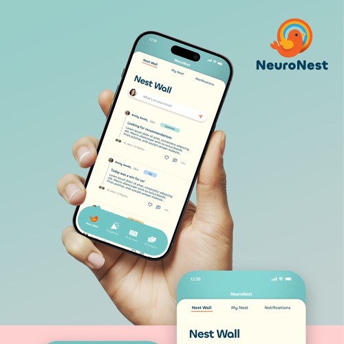 NeuroNest is a safe, uplifting app for parents of neurodivergent kids