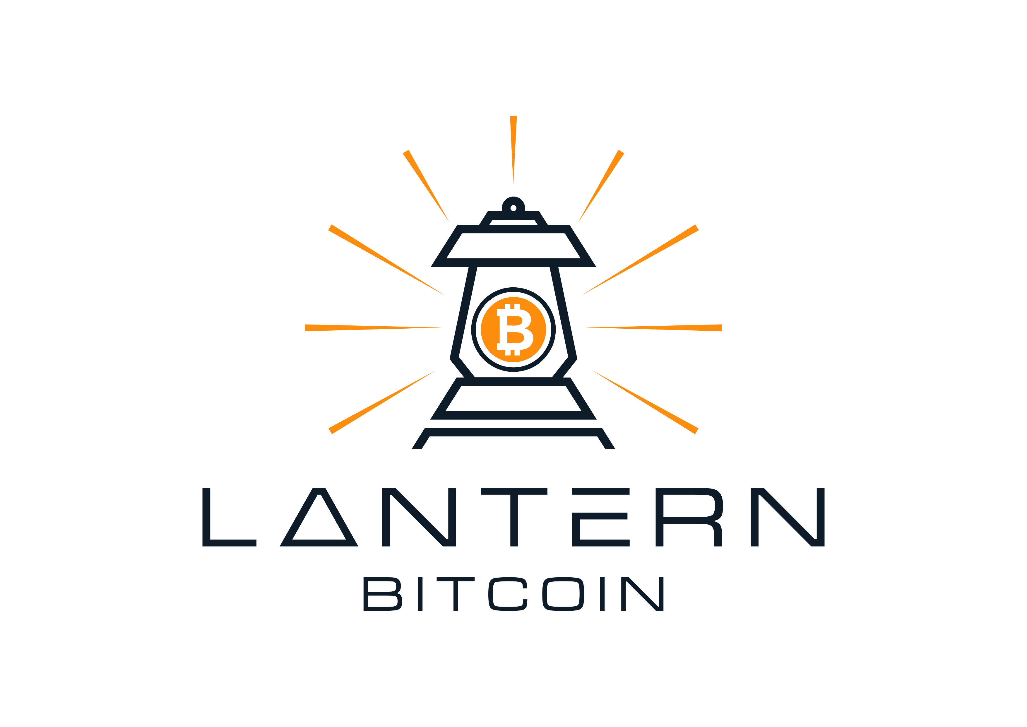 A logo to attract people to learn about buying Bitcoin