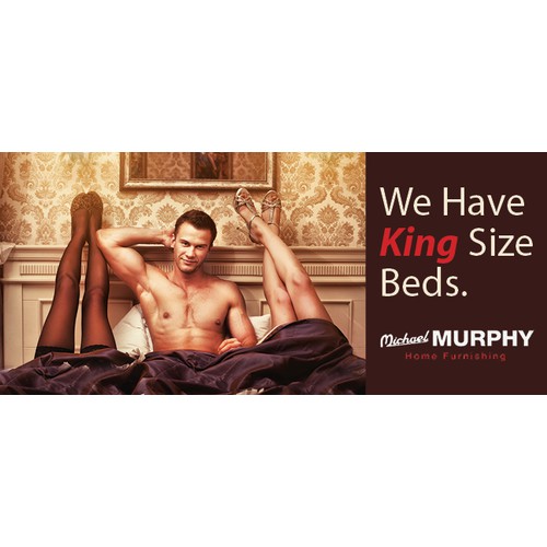 Create the next banner ad for Michael Murphy
