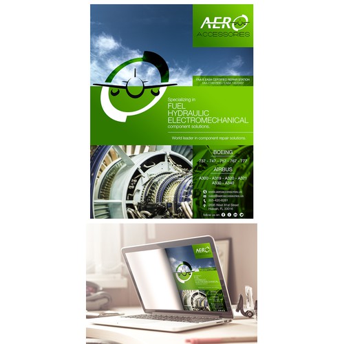 magazine ad for AERO ACCESSORIES
