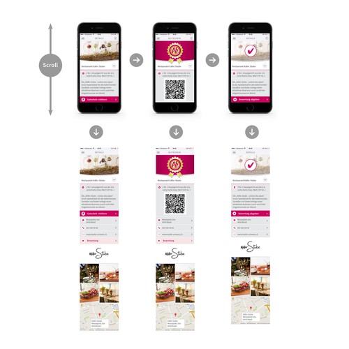 Create a new, fresh, stylish design for our Voucher-App! (DE/EN)