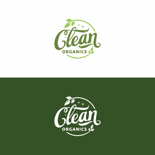 Clean Logo for Organic Consumer Health Products Brand