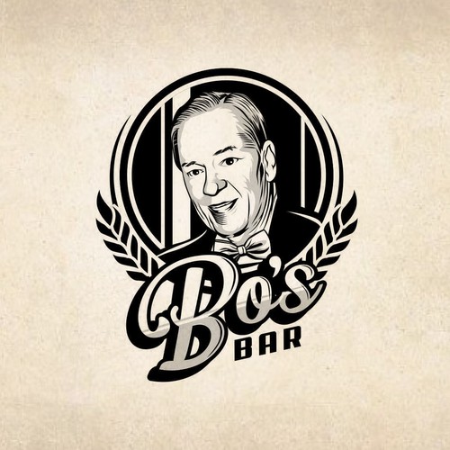 Logo cocept for Bo's Bar