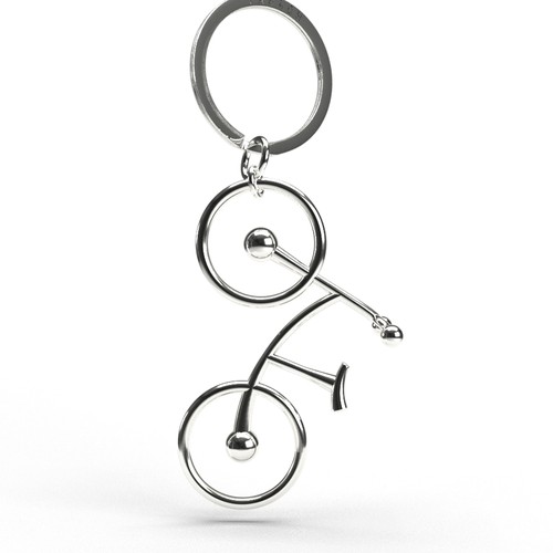 Design Concept for Bicycle keychain