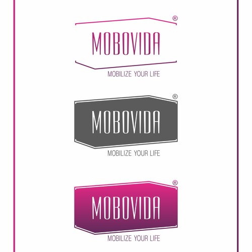 A progressive logo and brand package for a mobile device accessory brand