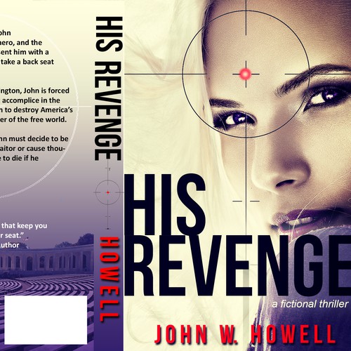 Book cover for a thriller novel