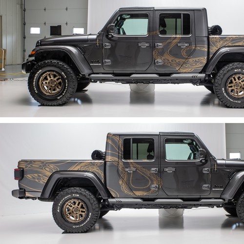 Jeep Gladiator "Kraken" Wrap