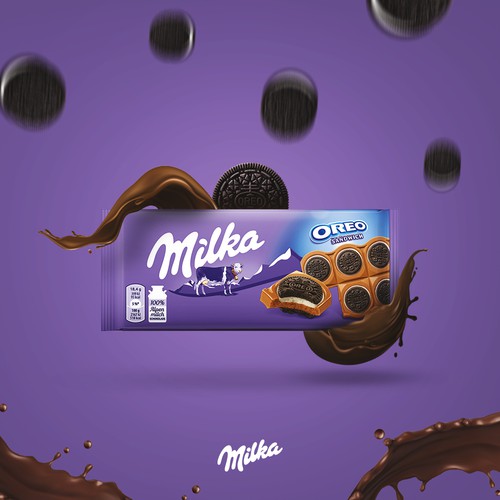 Banner design Milka