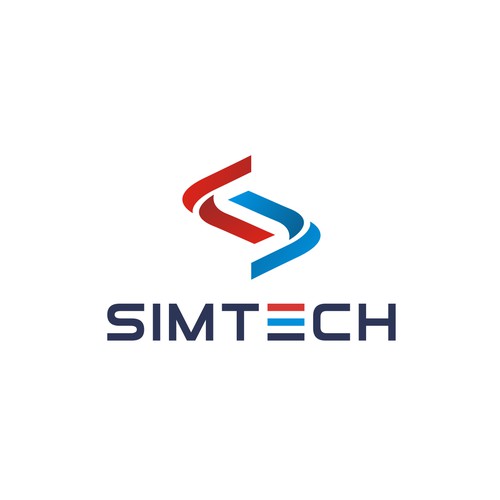 SimTech logo design