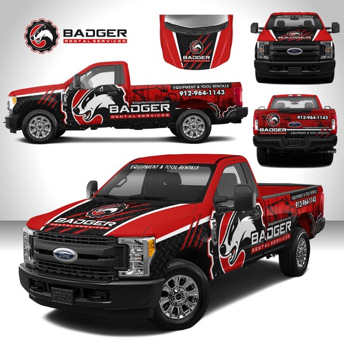 Tools Rentals F250 Wrap