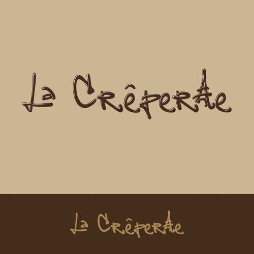 Create  a winning logo design for La Creperie.