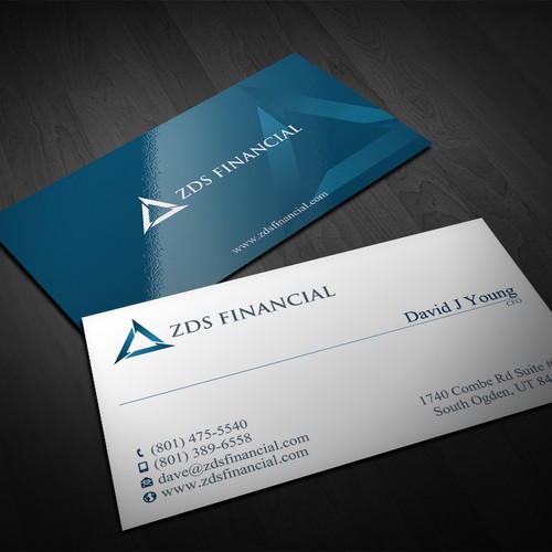Create Financial Business Card