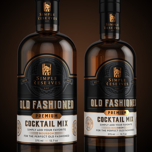 Premium Old Fashioned Cocktail Mix