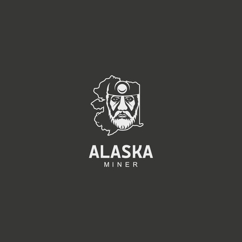 Alaska mining logo