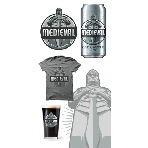 Logo for Medieval Brewing Company