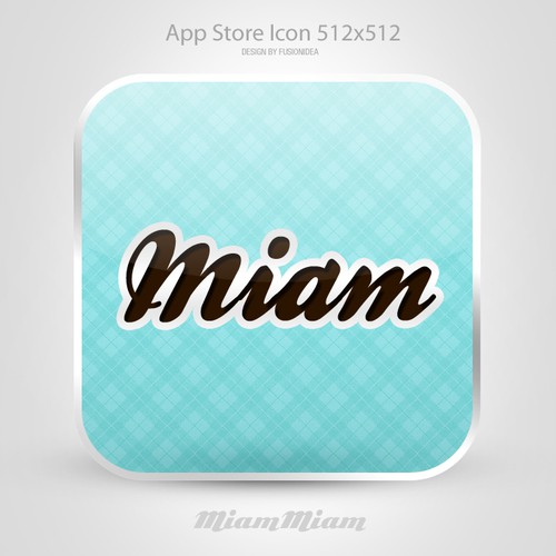 MiamMiam - AppStore Icon