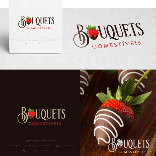 Logo for edible arrangements with fruits