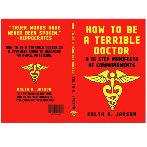 Physician book cover in communist style !