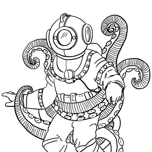 Scuba diver design