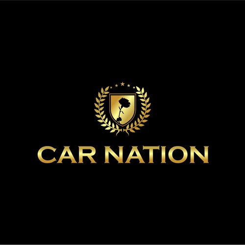 Logo concept for luxury car dealer