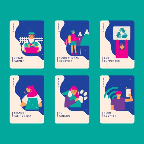 IoT Card Game Design: Illustration