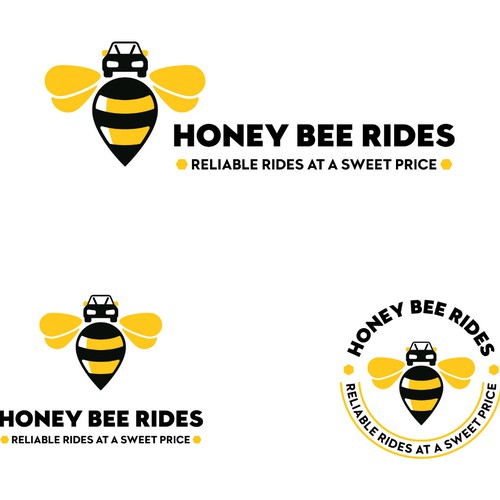 Honey Bee Rides Logo