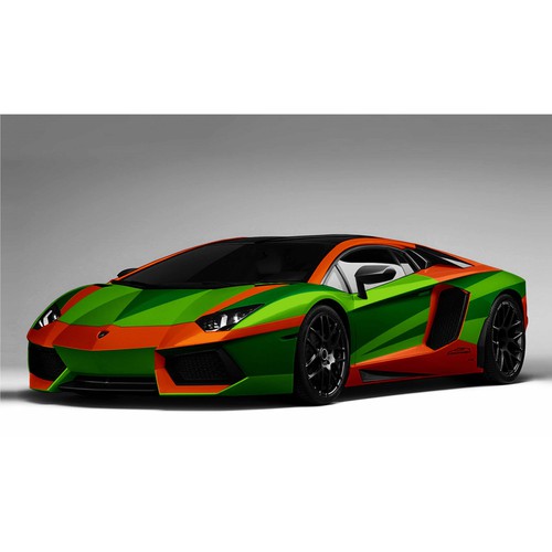 Wild Wrap Design for Lamborghini Aventador 