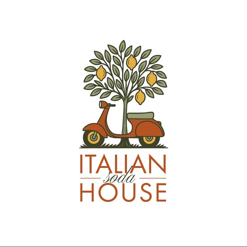 Logo Vintage Italian Soda House