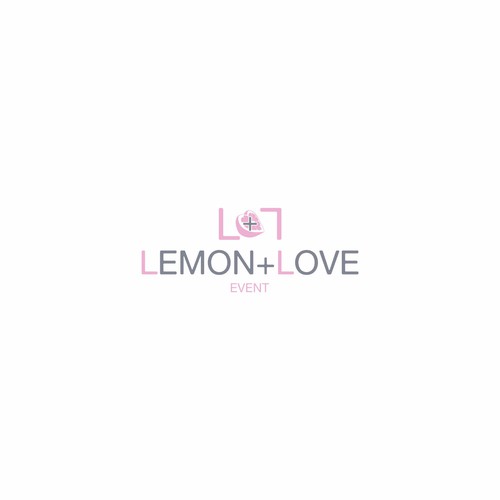 design a fresh modern logo for lemon+love events