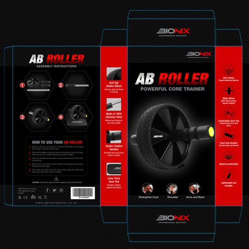 Ab Roller package for Bionix