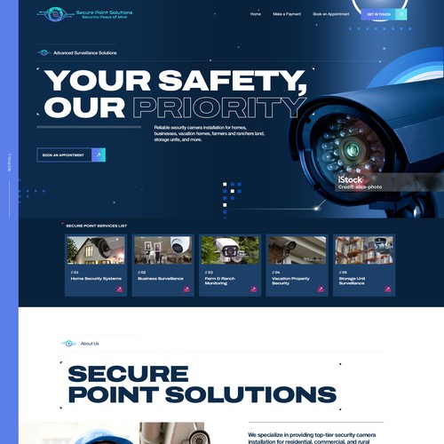 Security Service Website
