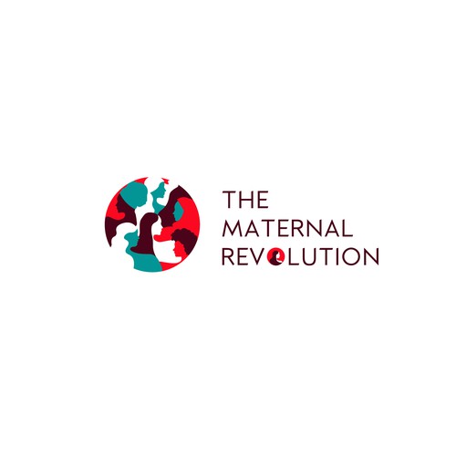 Powerful Logo for a Maternal Social Change nonprofit.