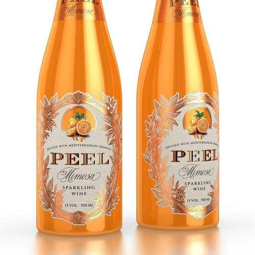 Peel, Mimosa Spakling Wine.