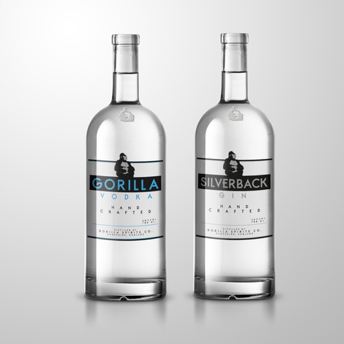 Label Design for a Vodka Brand